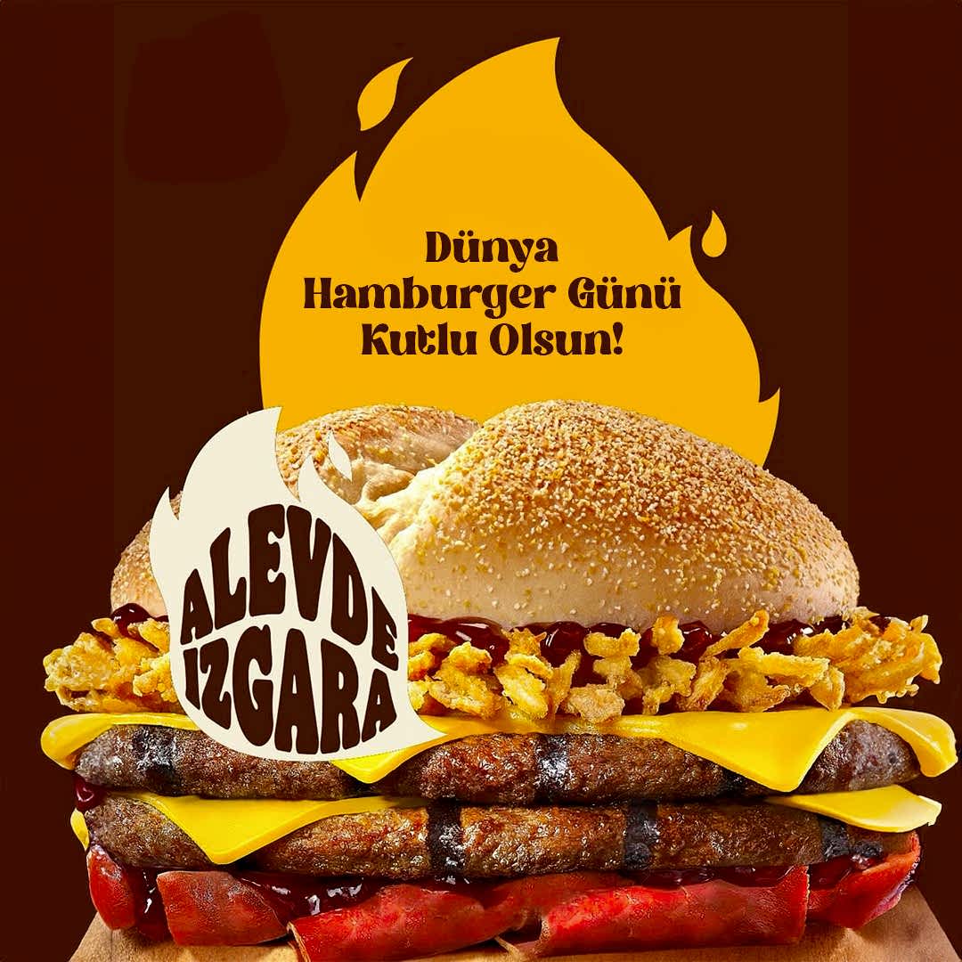 Dünya Hamburger Gününüz Kutlu Olsun!????