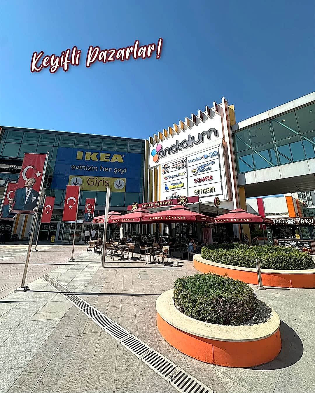 Pazarın tadını Anatolium Ankara’da çıkarın, keyif dolu bir gün sizinle olsun!