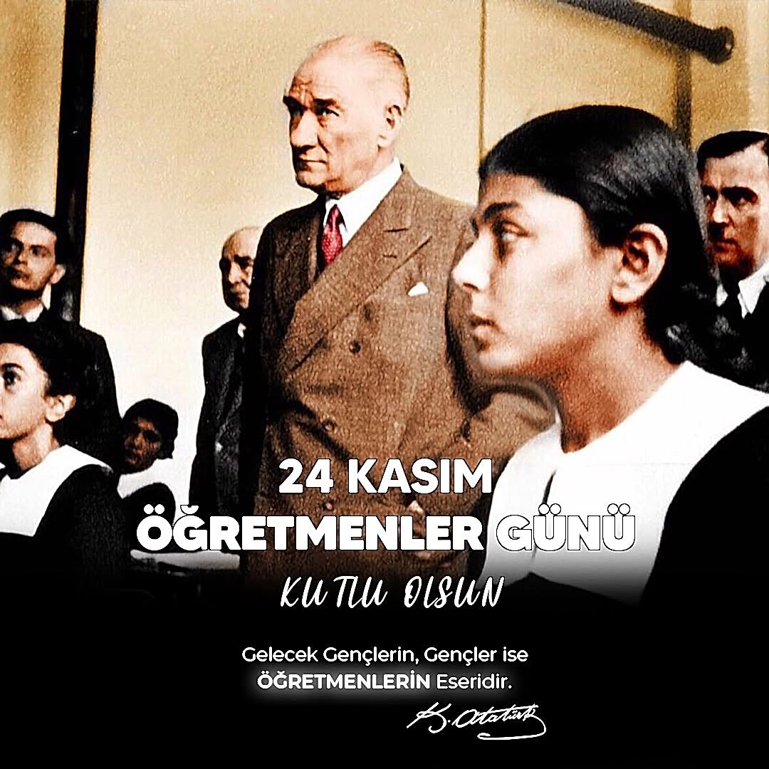 Geleceğimize ışık tutan tüm öğretmenlerimizin Öğretmenler Günü kutlu olsun!????