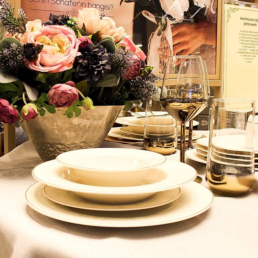 Schafer ile şık sofralar,keyifli davetler!