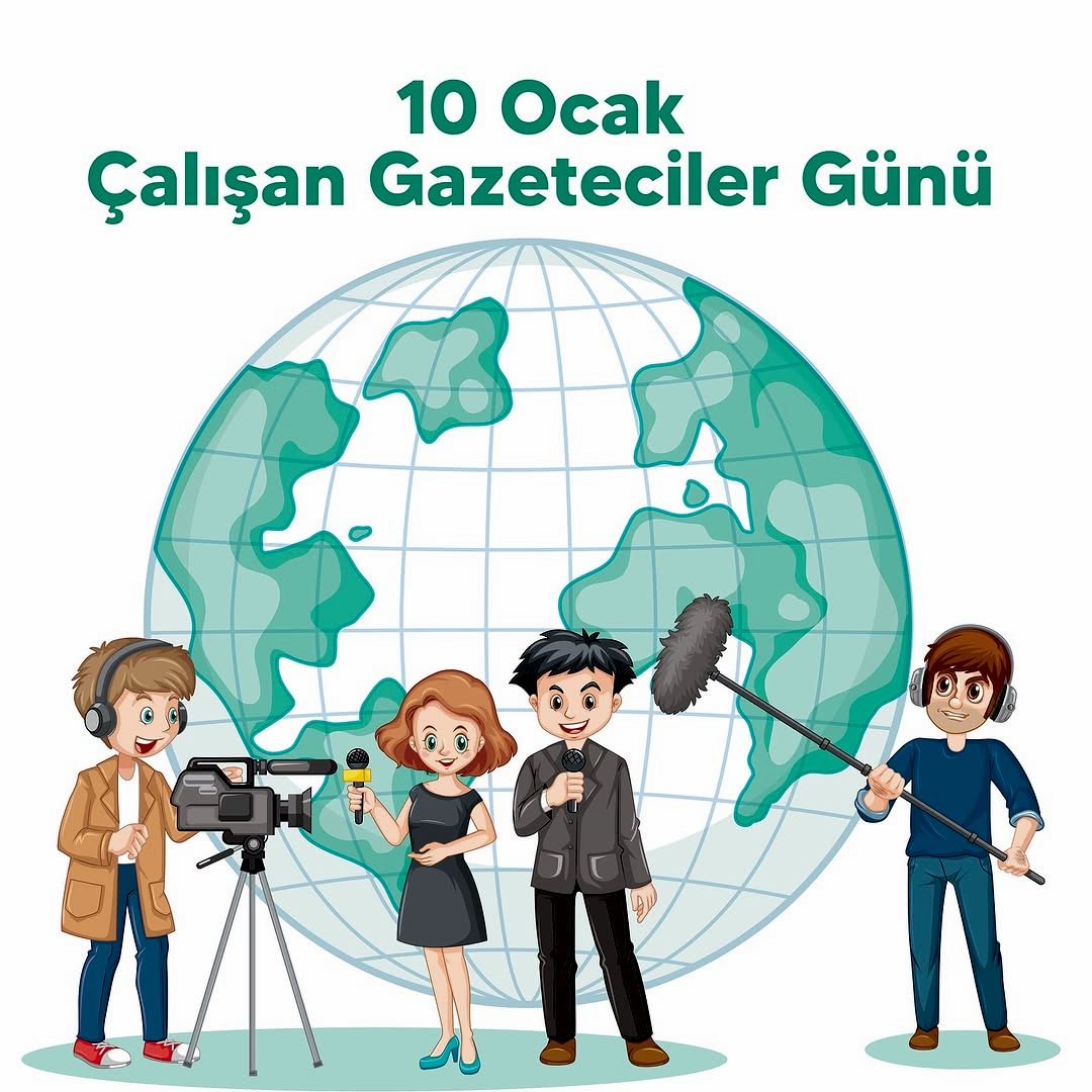 10 Ocak Çalışan Gazeteciler Günü!????