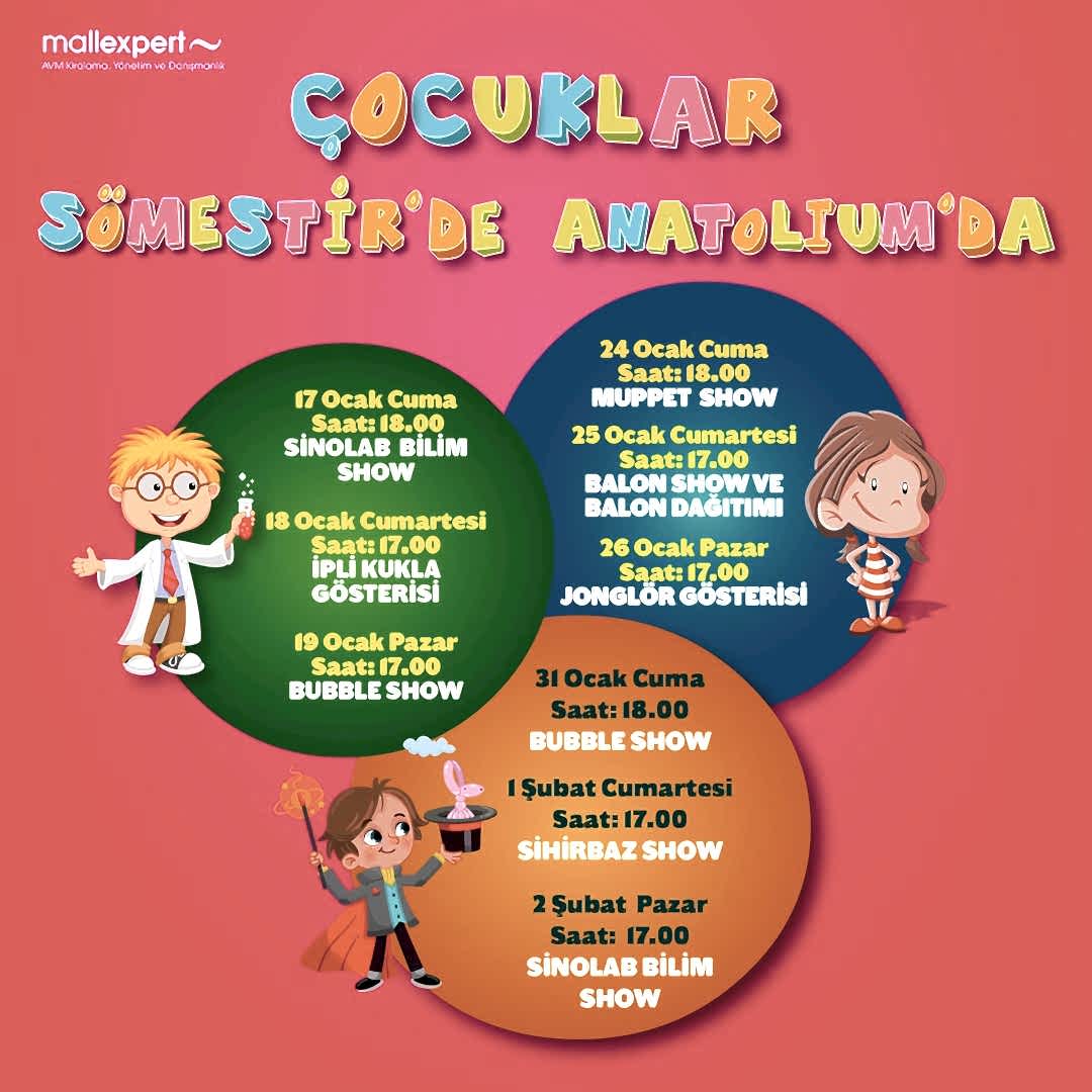 Çocuklar Sömestir’de Anatolium Ankara’da!????????