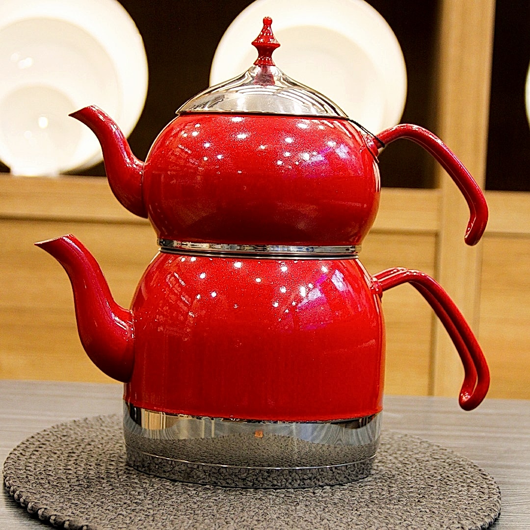 Korkmaz çaydanlıkları ile mükemmel bir çay keyifi yaşayın!❤️