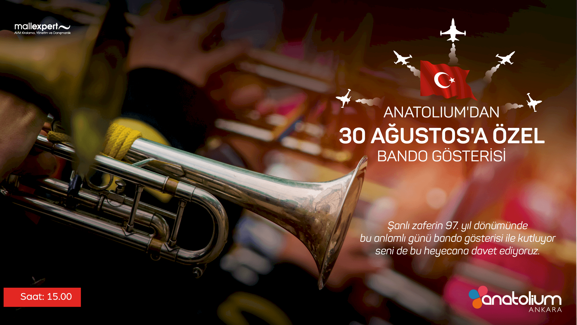 30 Ağustos Zafer Bayramımız Kutlu Olsun