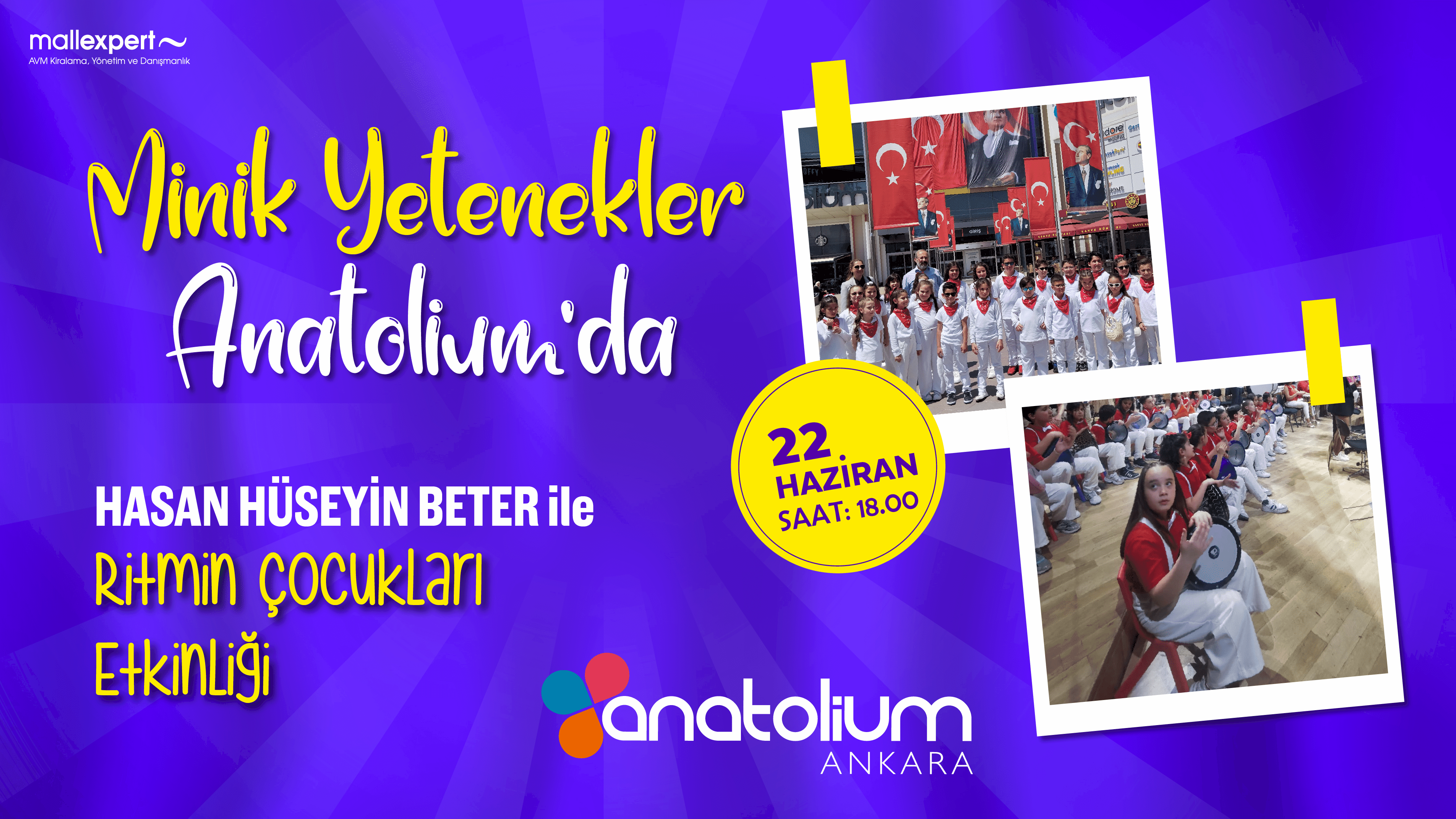 Minik yetenekler Anatolium'da