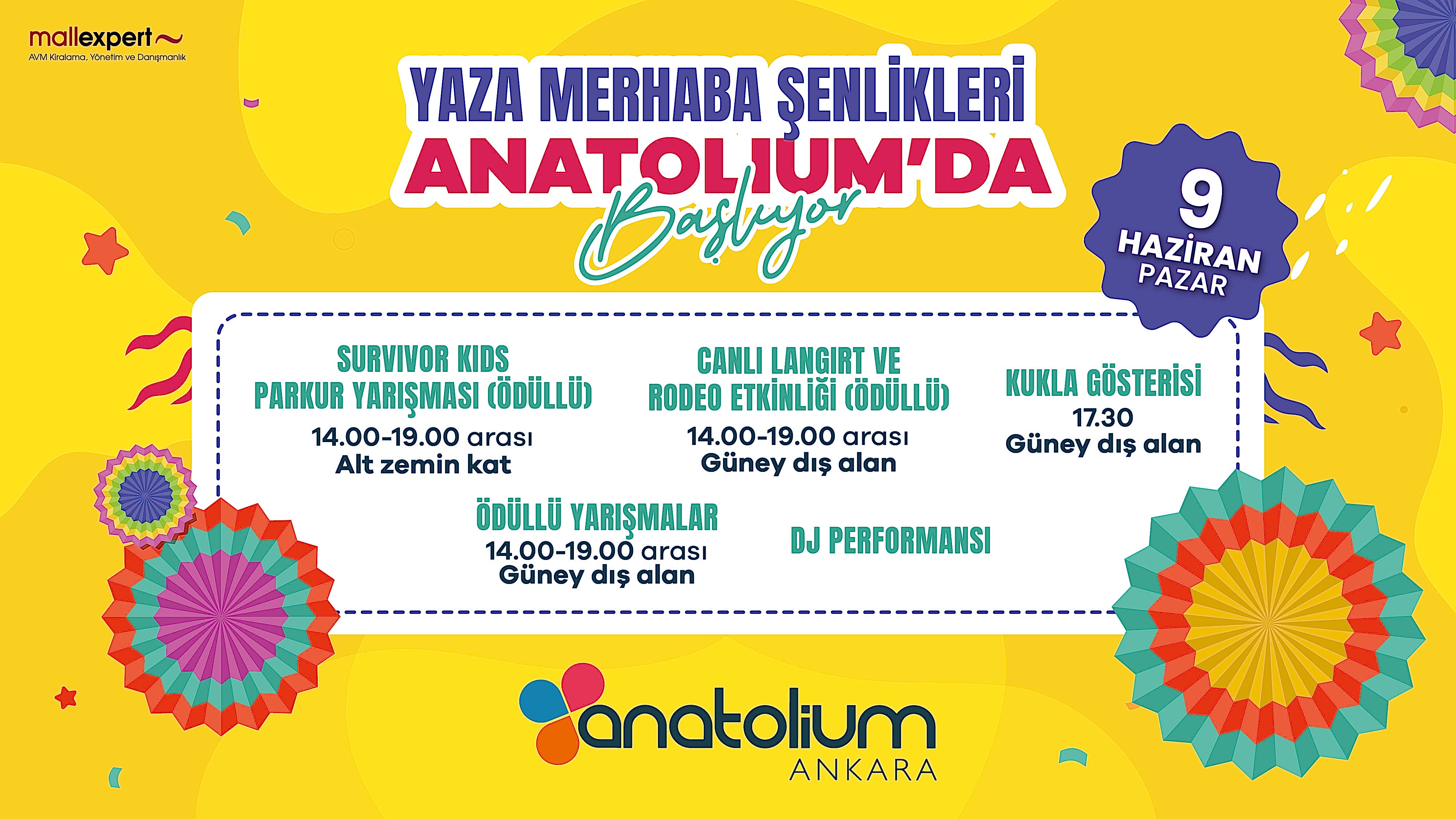 Yaza Merhaba Şenlikleri