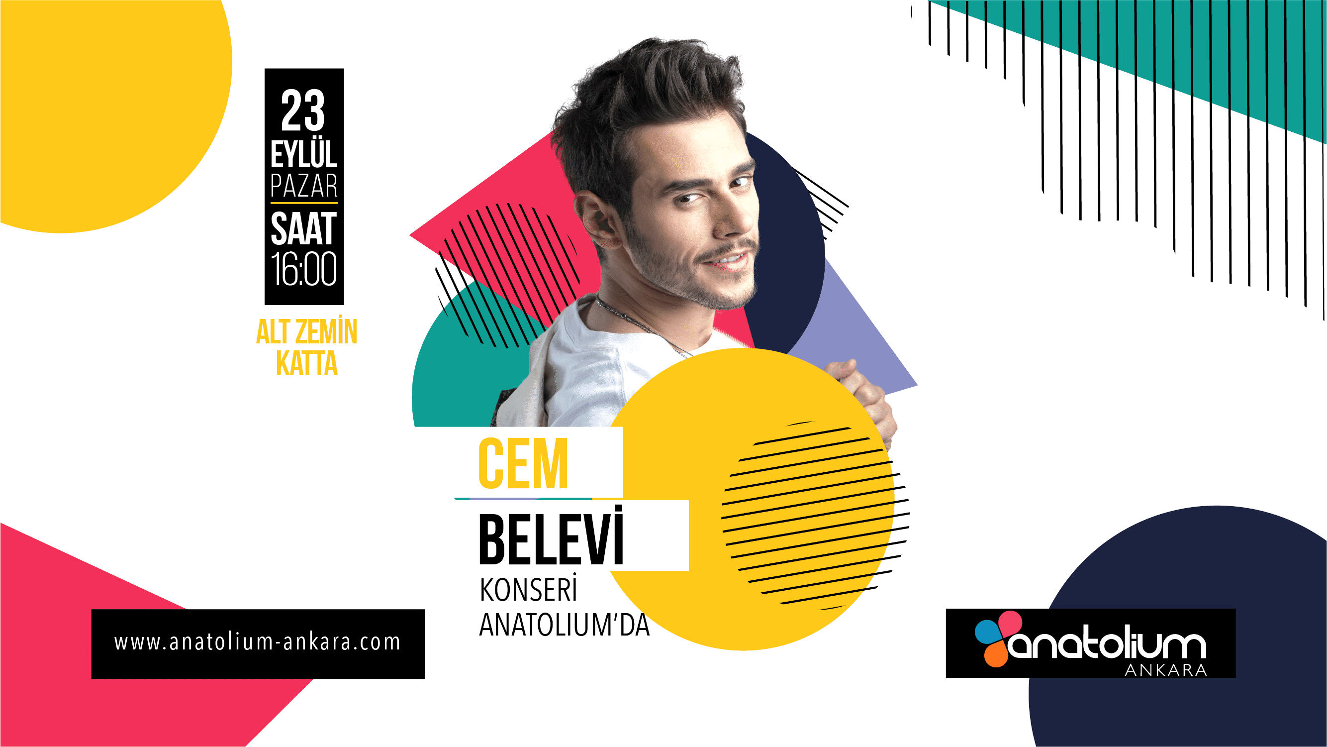 Cem Belevi Konseri Anatolium Ankara