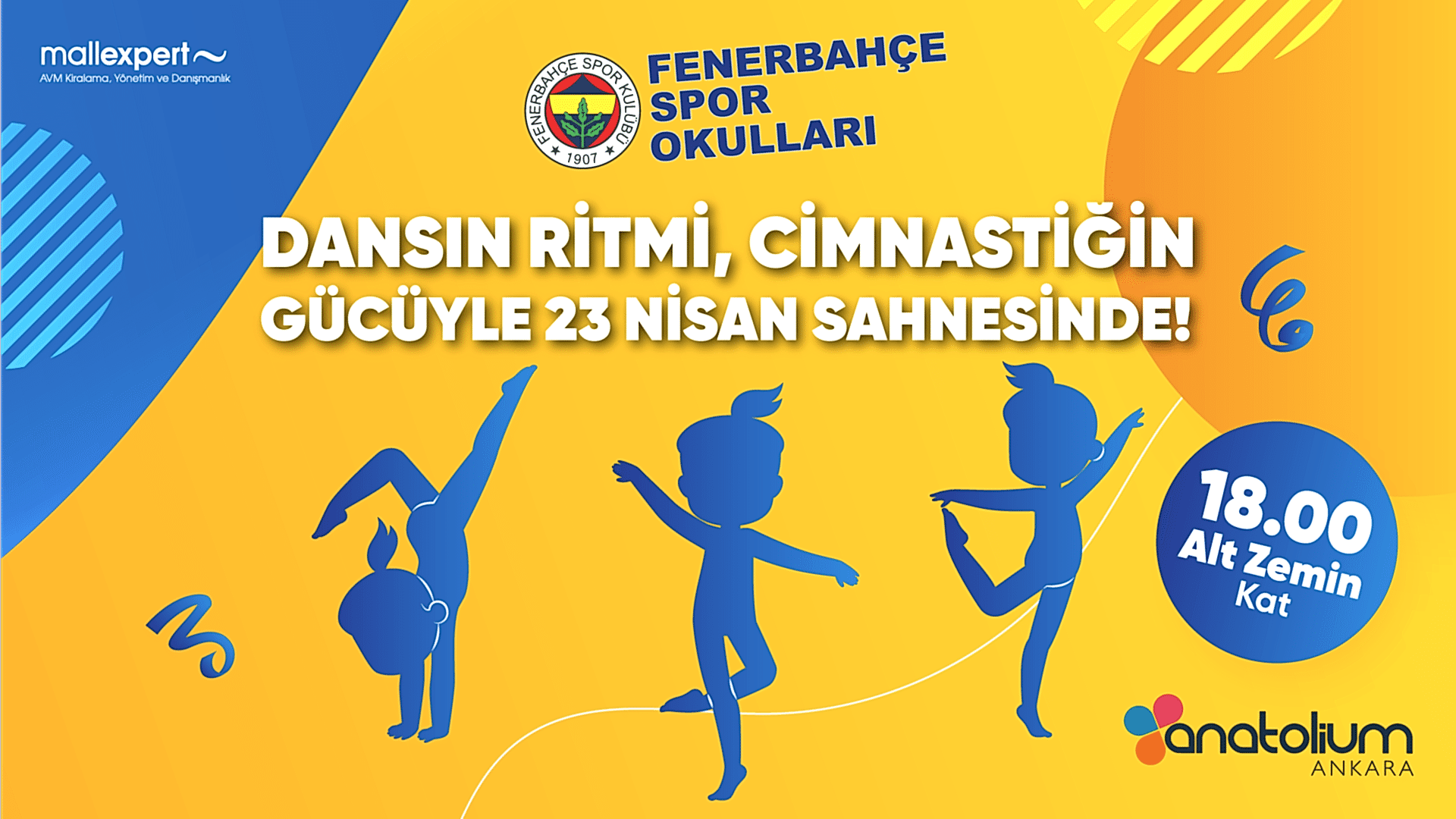Fenerbahçe Spor Okulları Cimnastik Gösterisi