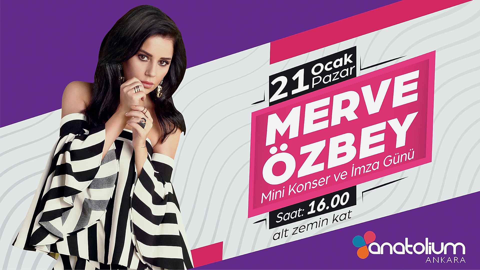 Merve Özbey Mini Konser ve İmza Günü