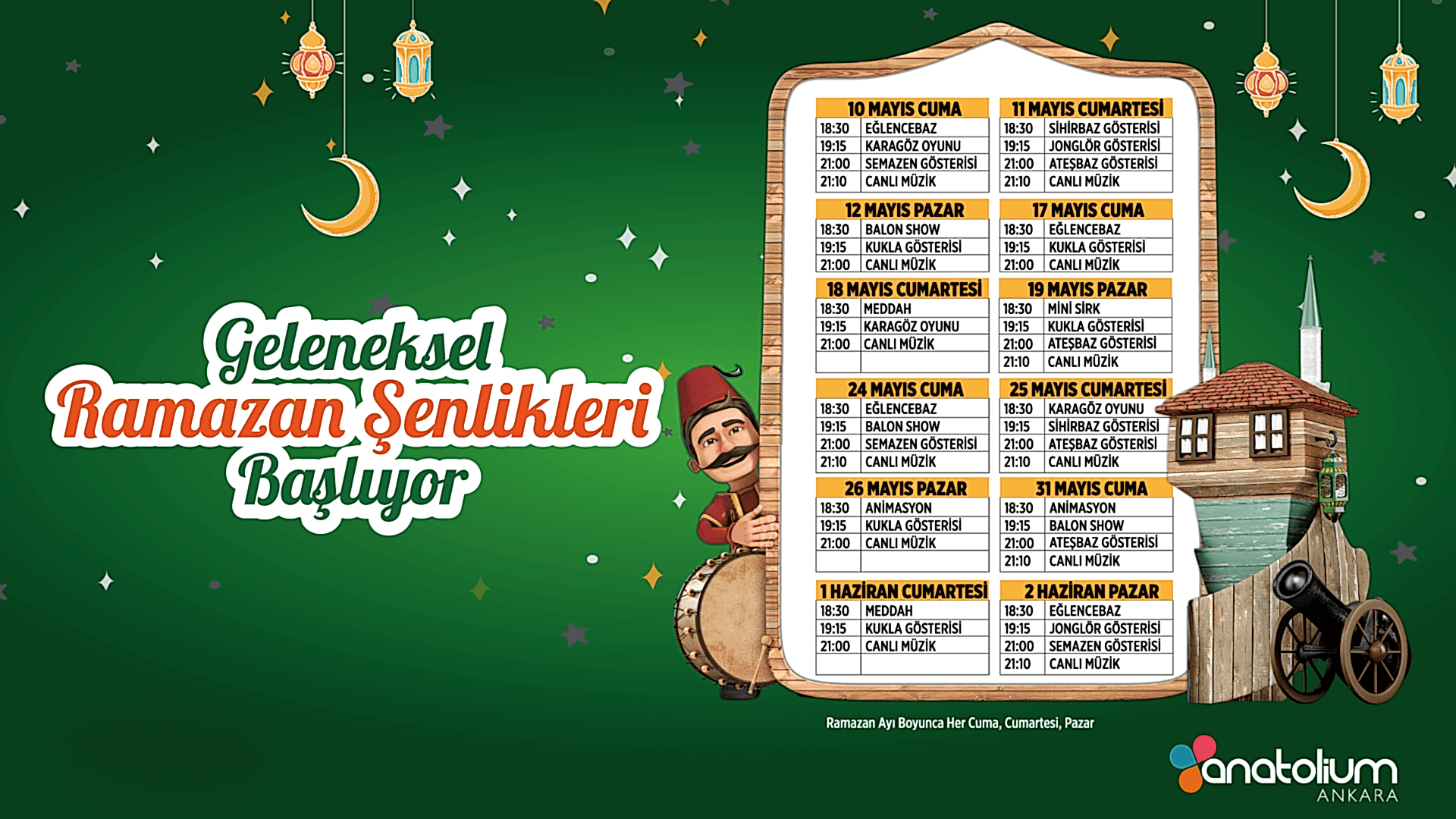 Anatolium'da Ramazan Şenliği