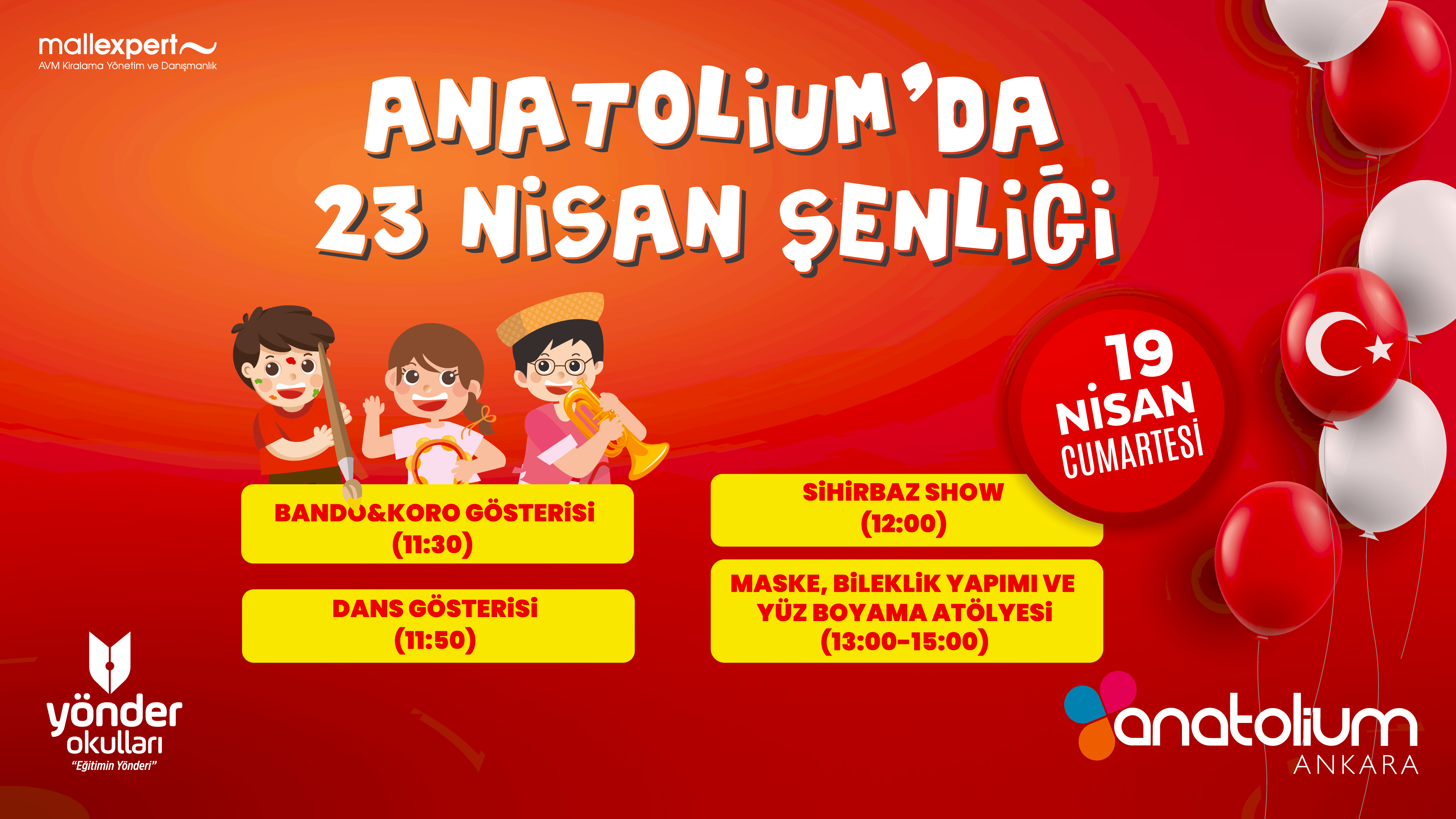Anatolium’da 23 Nisan Şenliği