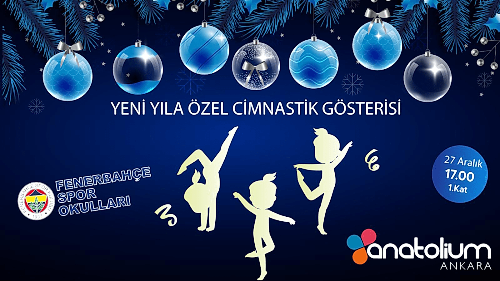Fenerbahçe Spor Okulları Yeni Yıl Cimnastik Gösterisi
