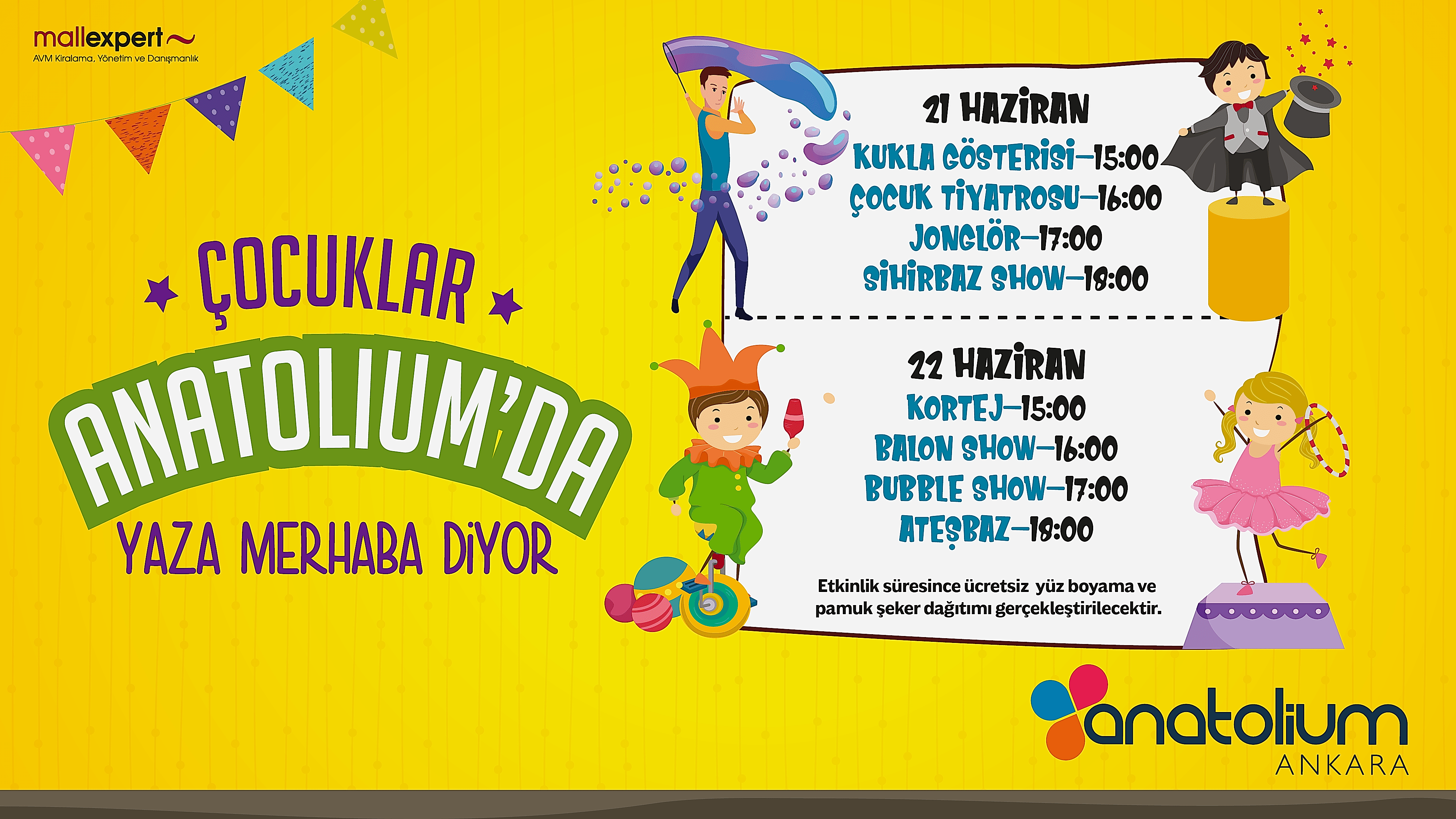 Çocuklar Anatolium'da Yaza Merhaba Diyor